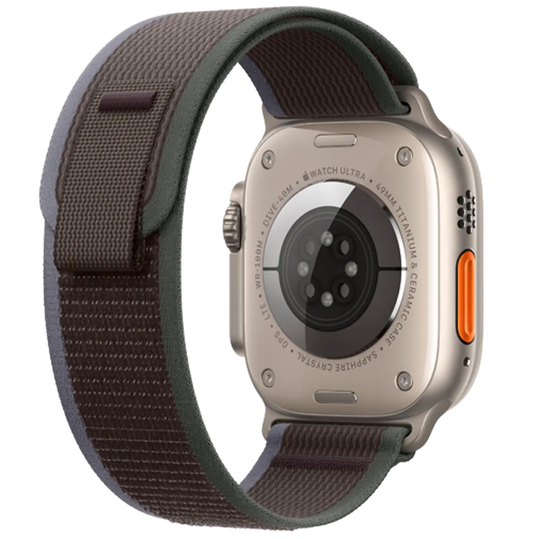 Pametni ura APPLE Watch Ultra 2, Črn Tkaninski Pašček M/L (MRF63NF/A)