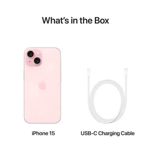 Mobilni APPLE iPhone 15 128GB, 6.1", Roza (roza)