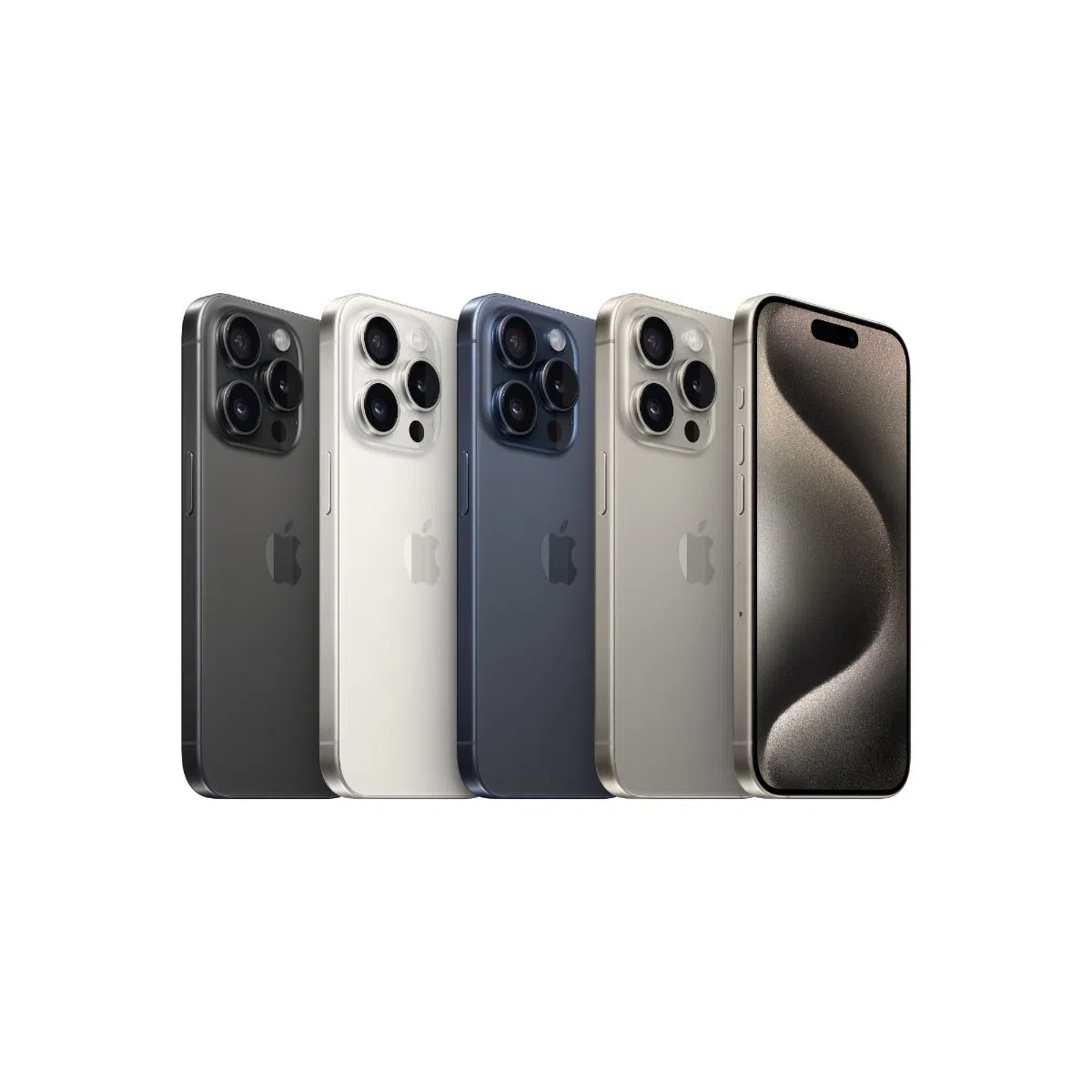 Mobitel APPLE iPhone 15 Pro, 128GB, 6.1", Beli Titanij (MTUW3)