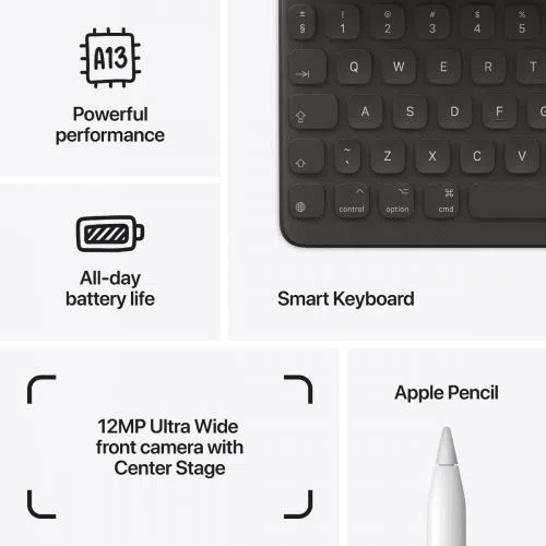 Tablet APPLE iPad (2022) 10Gen 10.9", 256GB, Srebro (MPQ83)