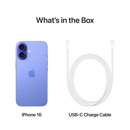 Mobitel APPLE iPhone 16 256GB, 6.1", Ultramarine (MYEH3)