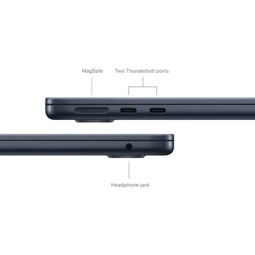 Prenosni računalnik APPLE MacBook Air (2024) 13.6", M3 8C/10G 16GB/512GB, Midnight, IT KB (MXCV3)