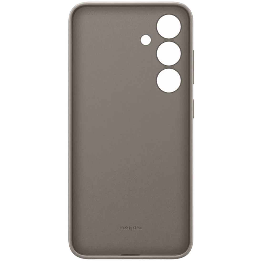 Maskica SAMSUNG Usnje Hrbtna Ohišje Bež SAMSUNG Galaxy S24