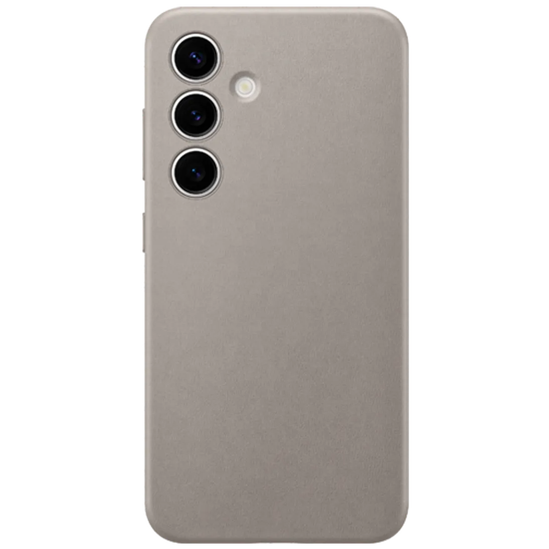 Maskica SAMSUNG Usnje Hrbtna Ohišje Bež SAMSUNG Galaxy S24