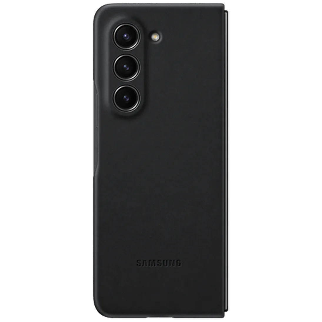 Maskica SAMSUNG Usnjen Sprednji Pokrov Siva SAMSUNG Galaxy Z Fold 5 (EF-VF946PBEGWW)