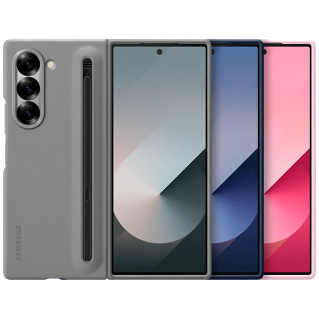 Maskica SAMSUNG PC Hrbtna plošča z S-Pen siva SAMSUNG Galaxy Z Fold 6 (EF-OF95PC