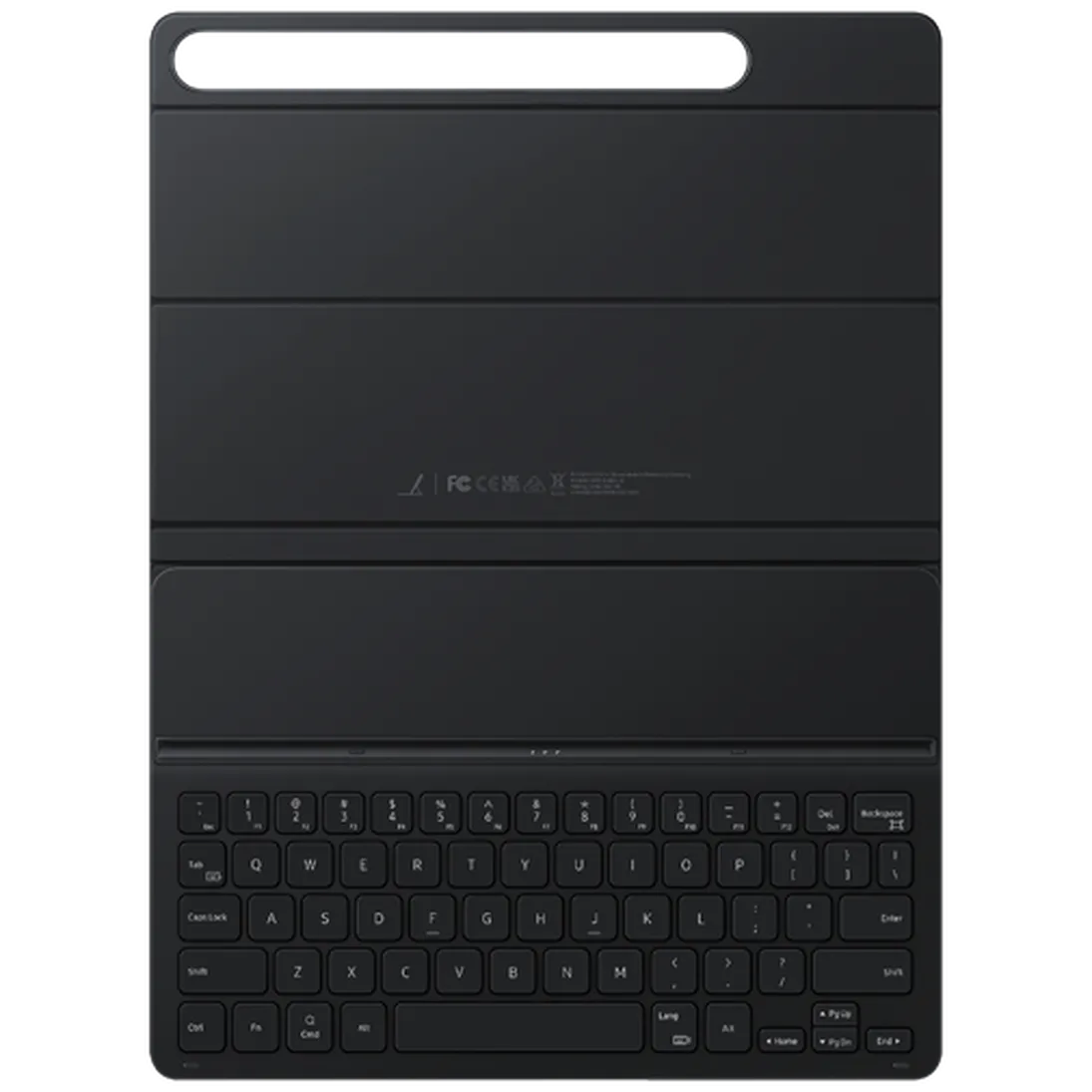 Maskica SAMSUNG PC Tipkovnica Ohišje Tanek Črn SAMSUNG Galaxy Tab S9/S9 FE/Tab S10