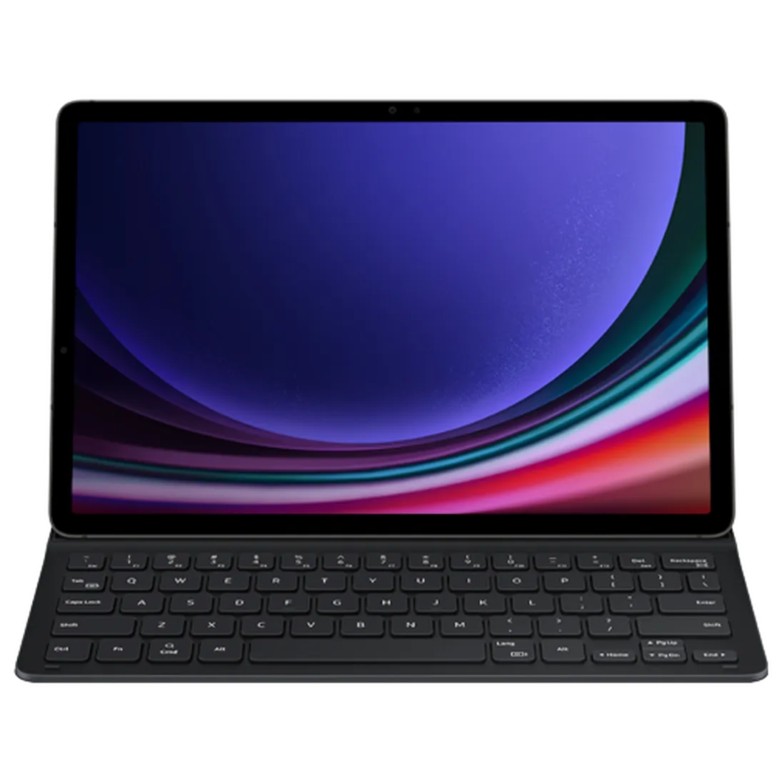 Maskica SAMSUNG PC Tipkovnica Ohišje Tanek Črn SAMSUNG Galaxy Tab S9/S9 FE/Tab S10