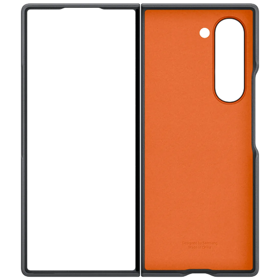 Maskica SAMSUNG Pu-Usnje Zadnji Pokrov Siva SAMSUNG Galaxy Z Fold 6 (EF-VF956PJEG