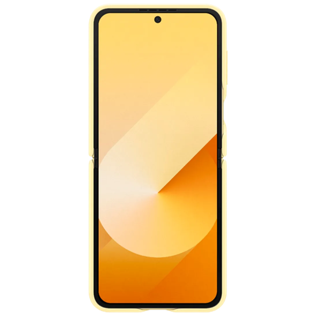 Maskica SAMSUNG Pu-Leather Back Cover Yellow SAMSUNG Galaxy Z Flip 6 (EF-VF741PY