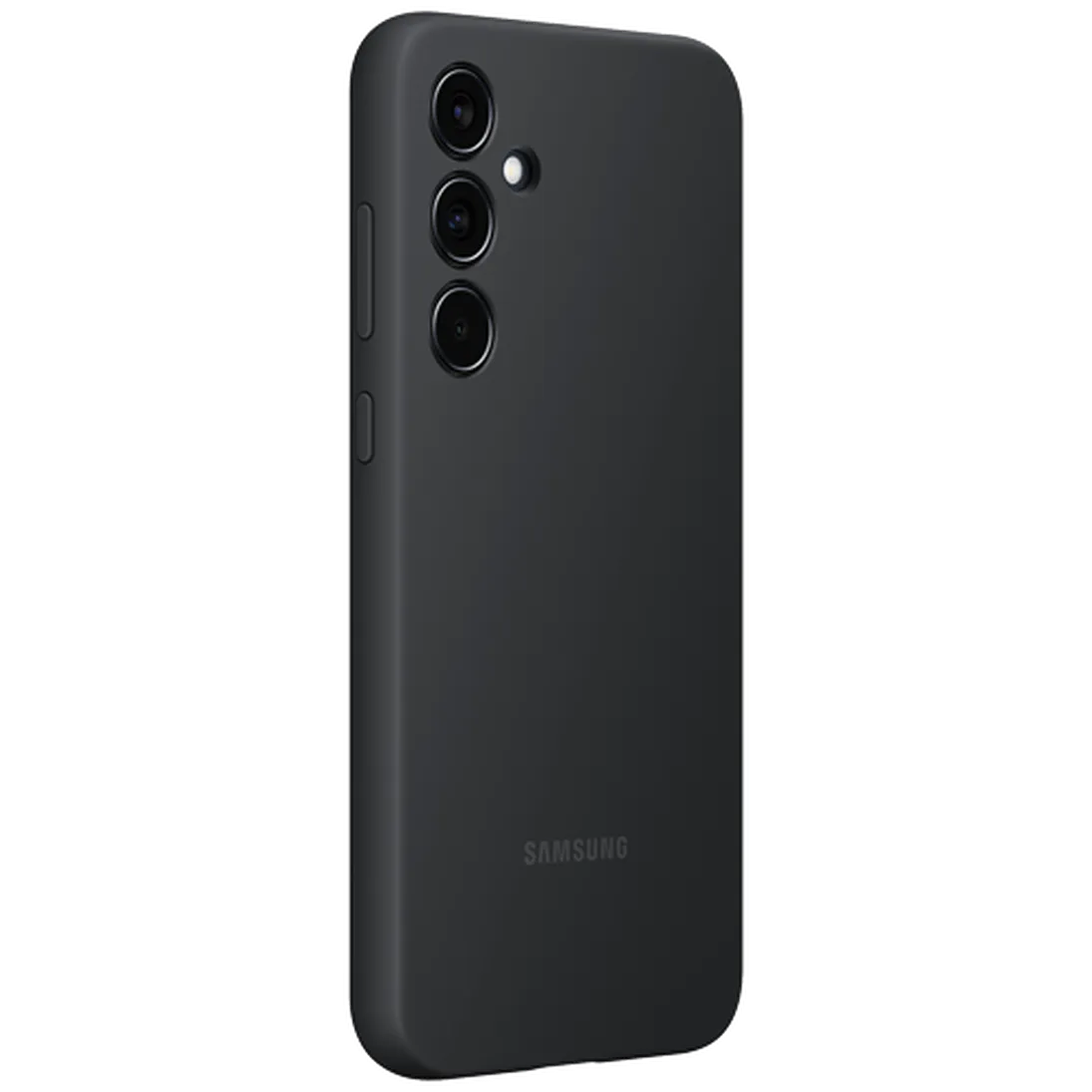 Maskica SAMSUNG Silikonska Zadnja Ohišje Črna SAMSUNG Galaxy A35 5G, (EF-PA356TBEGWW