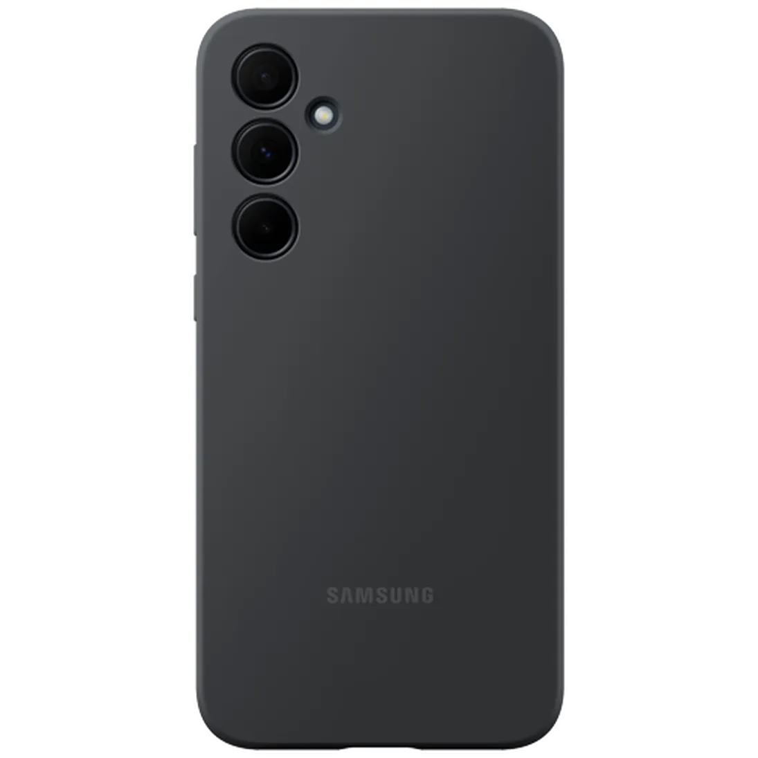 Maskica SAMSUNG Silikonska Zadnja Ohišje Črna SAMSUNG Galaxy A35 5G, (EF-PA356TBEGWW