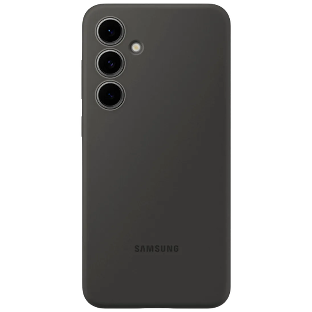 Maskica SAMSUNG Silikonska Zadnja Ohišja Črna SAMSUNG Galaxy S24 FE (EF-PS721CBEGWW)