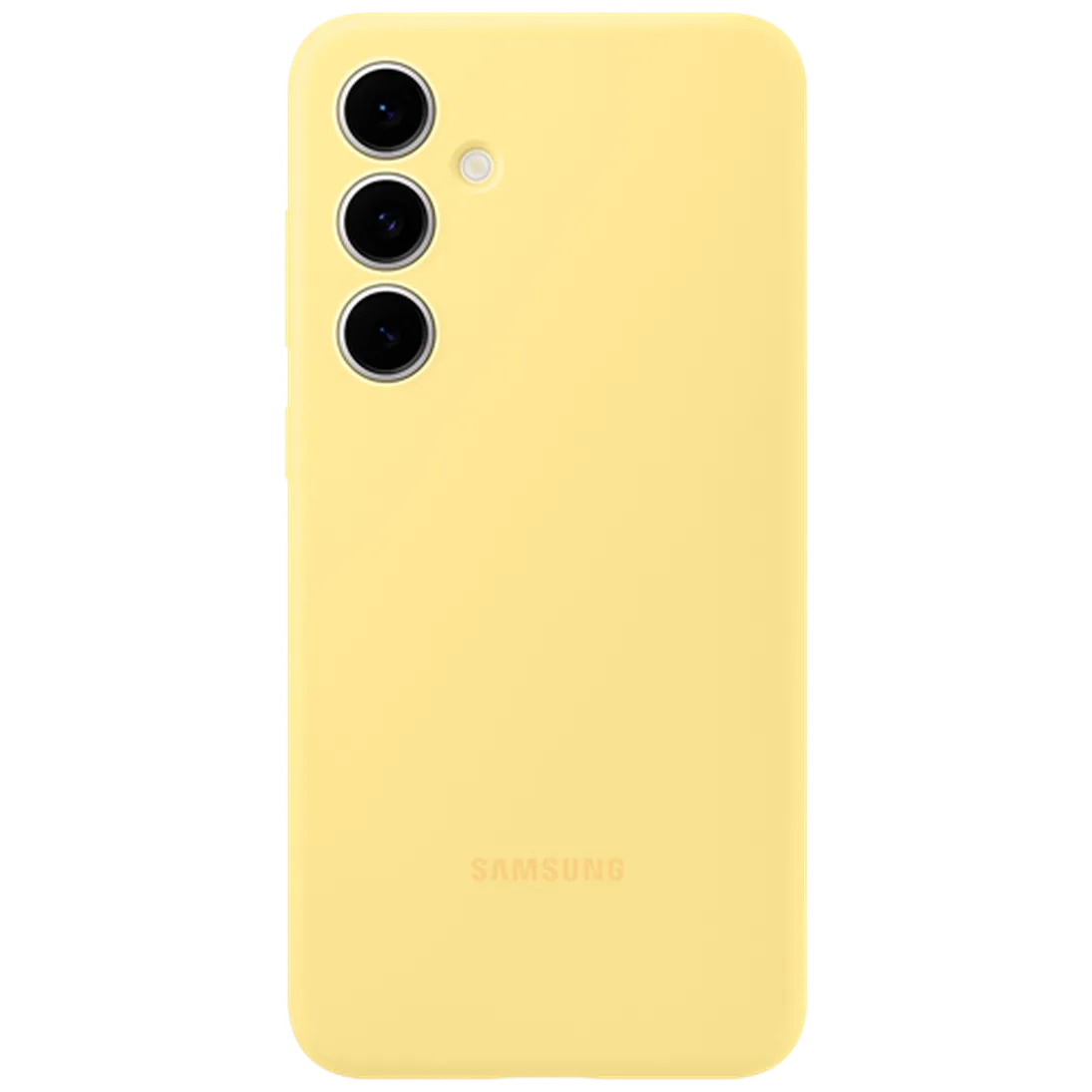 Maskica SAMSUNG Silikonska Hrbtna Pokritost Rumena SAMSUNG Galaxy S24 FE (EF-PS721CYEGWW