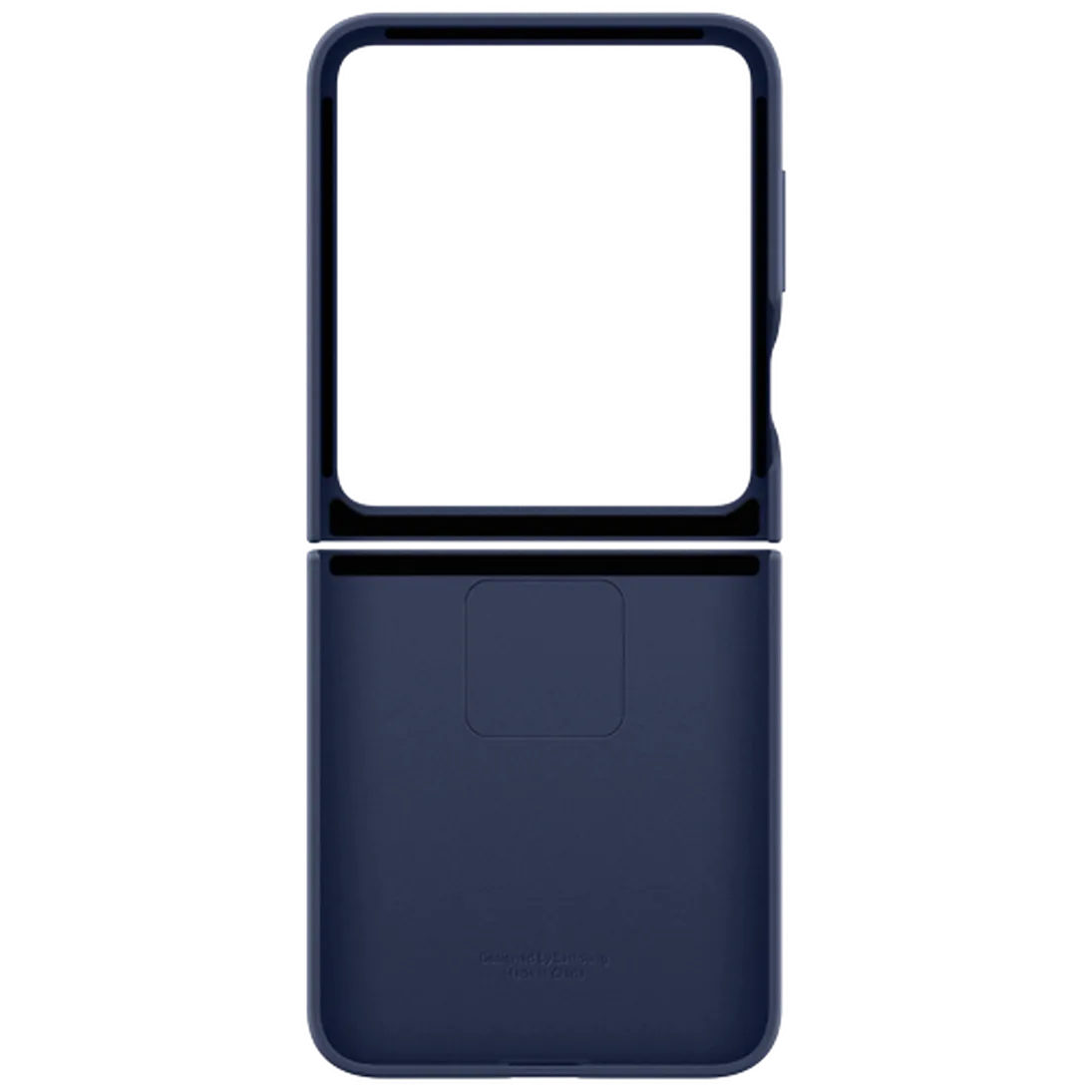 Maskica SAMSUNG Silikonska zadnja prevleka z obročem temno modra SAMSUNG Galaxy Z Flip 6