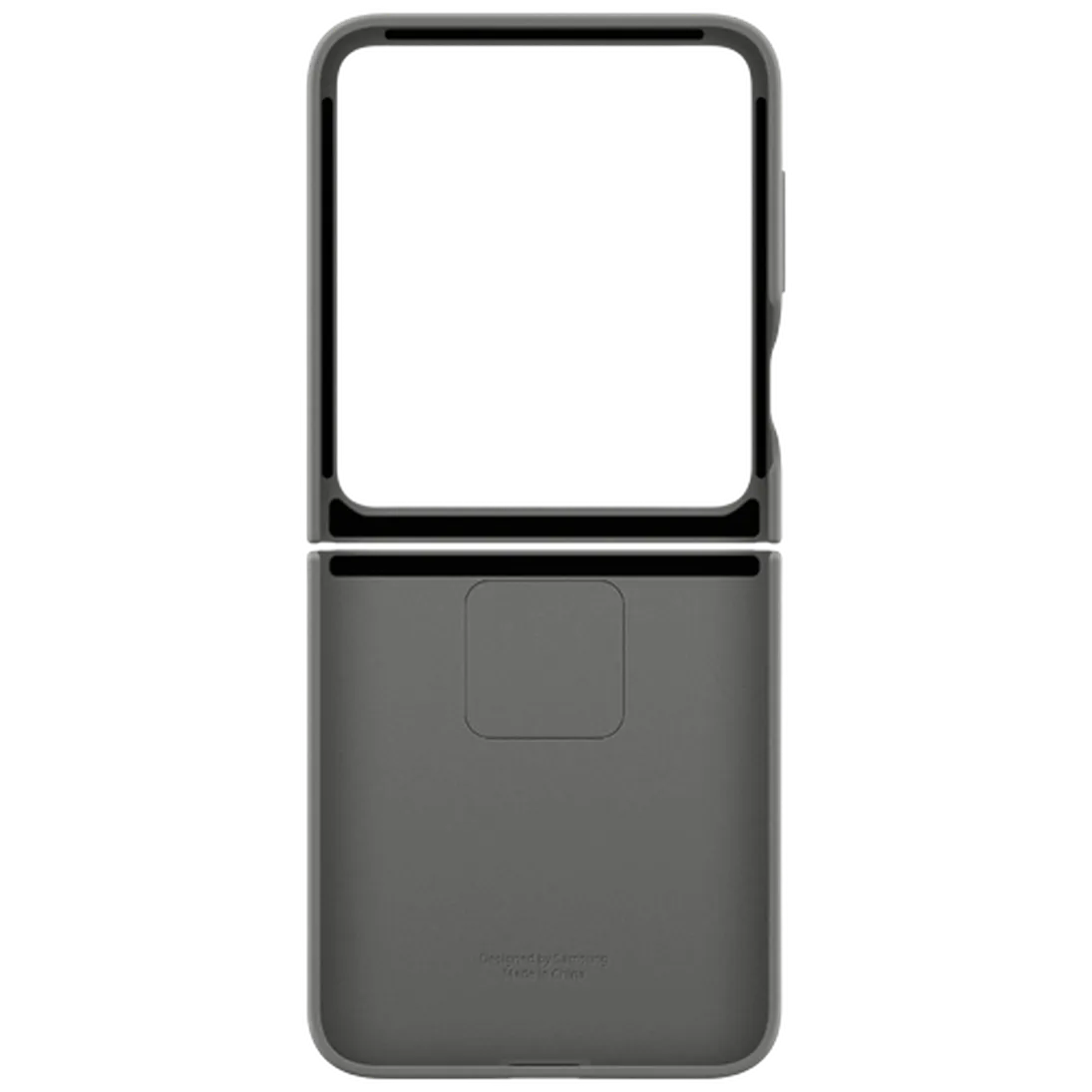 Maskica SAMSUNG Silikonska Zadnja Ohišja s Prstanom Sivo SAMSUNG Galaxy Z Flip 6 (EF-P