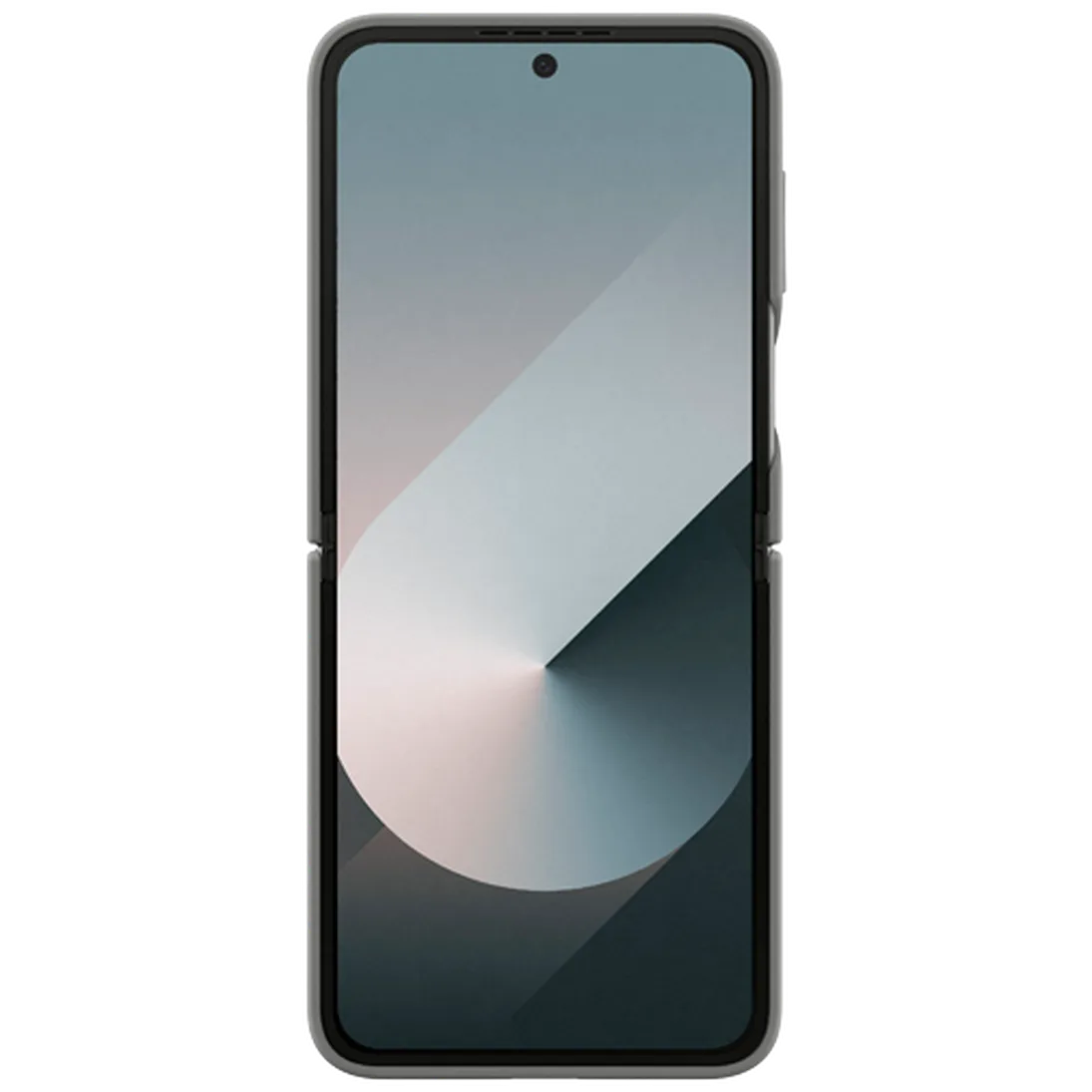 Maskica SAMSUNG Silikonska Zadnja Ohišja s Prstanom Sivo SAMSUNG Galaxy Z Flip 6 (EF-P
