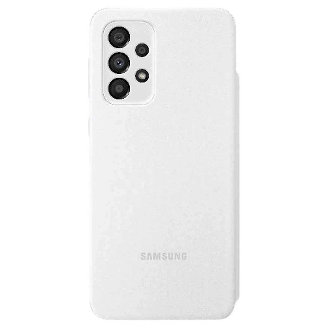 Maskica SAMSUNG Smart S View Kunststof Knjiga Ohišje Belo SAMSUNG Galaxy A33 5G (EF