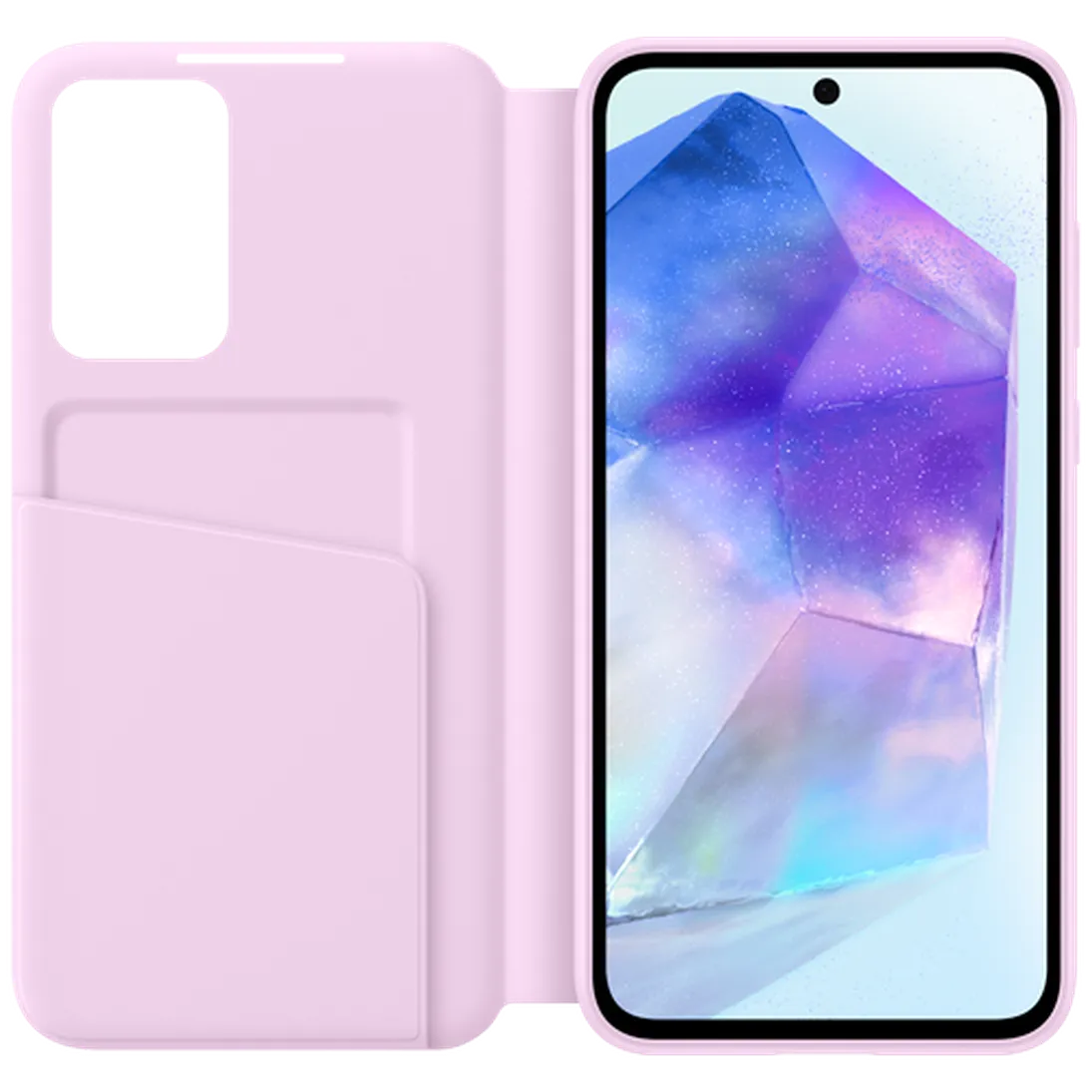 Maskica SAMSUNG Smart View Book Case Purple SAMSUNG Galaxy A55 5G