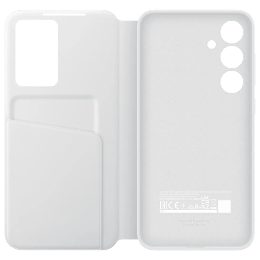 Maskica SAMSUNG Smart View PC Knjiga Primer Bel SAMSUNG Galaxy S24 FE (EF-ZS721CWE