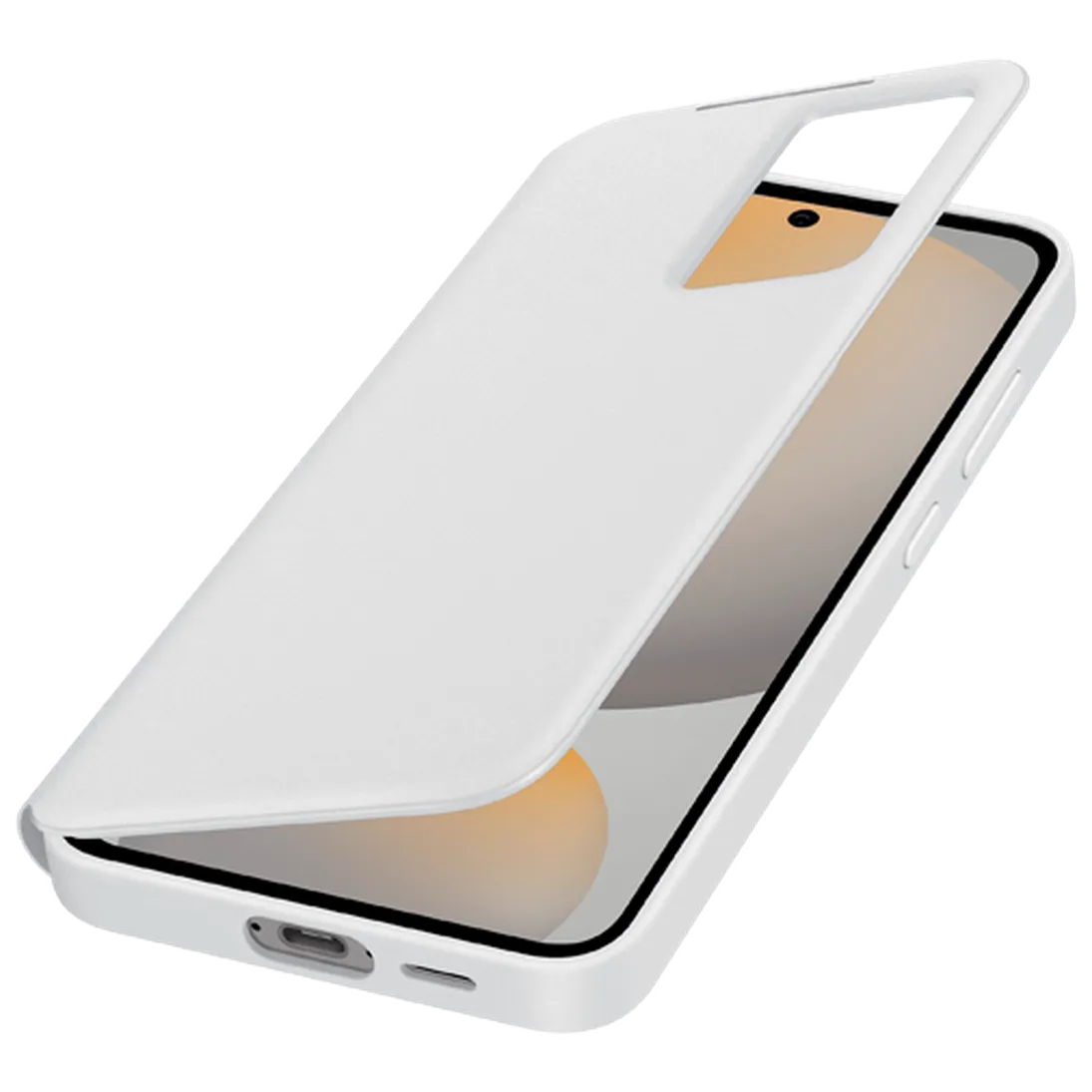 Maskica SAMSUNG Smart View PC Knjiga Primer Bel SAMSUNG Galaxy S24 FE (EF-ZS721CWE