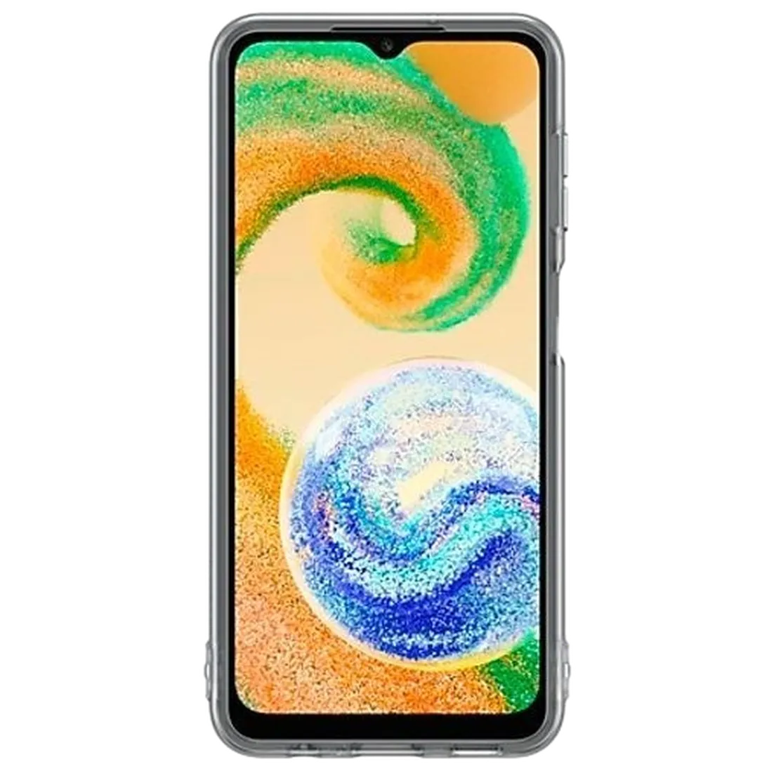 Ohišje SAMSUNG TPU Zadnji Pokrov Prosojno/Črno SAMSUNG Galaxy A04S (EF-QA047TB