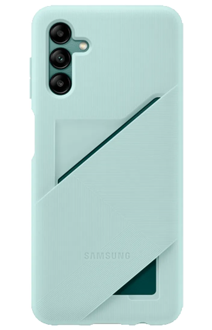 Maskica SAMSUNG TPU Slot za kartico Ohišje zadaj Zeleno SAMSUNG Galaxy A04S (EF-OA047TGEG
