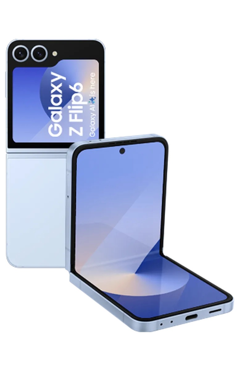 Mobilni telefon SAMSUNG Galaxy Z Flip 6 256GB, F741 Modra (SM-F741BLBGEUB)