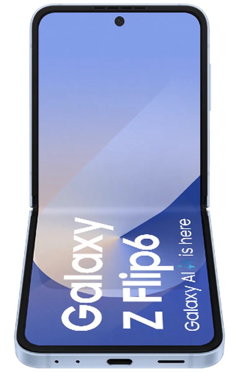 Mobilni telefon SAMSUNG Galaxy Z Flip 6 256GB, F741 Modra (SM-F741BLBGEUB)