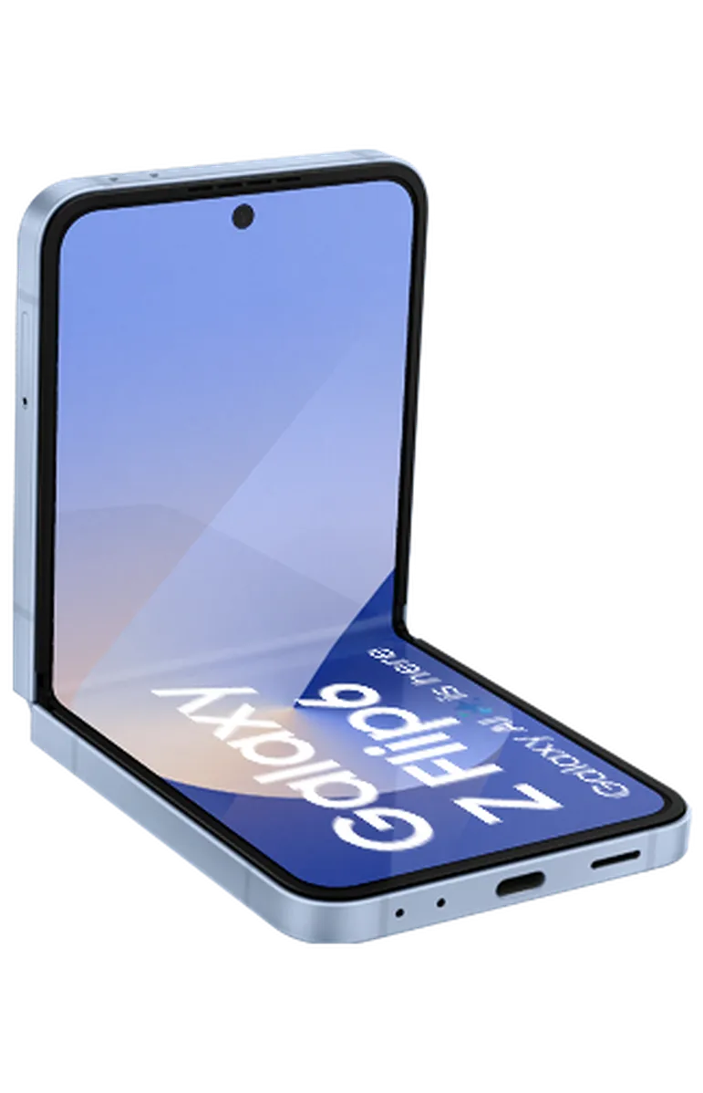 Mobilni telefon SAMSUNG Galaxy Z Flip 6 256GB, F741 Modra (SM-F741BLBGEUB)