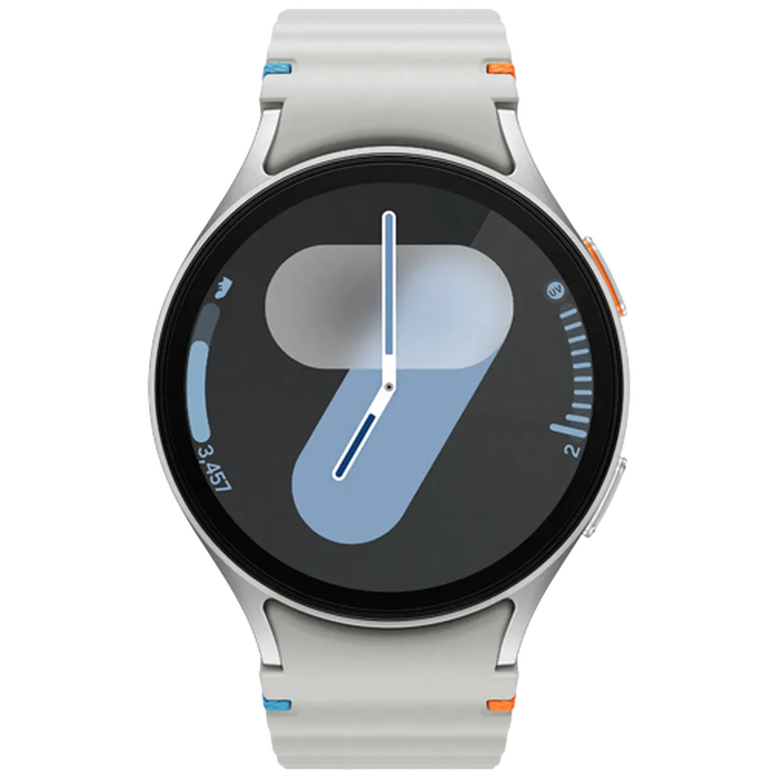 Pametni ura SAMSUNG Galaxy Watch 7 44mm Srebrna (Srebrna gumijasta zapestnica) (SM-L310NZS