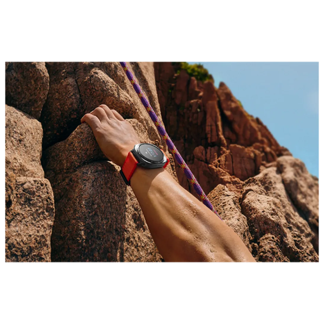 Pametni ura SAMSUNG Galaxy Watch Ultra Titanium Grey (Oranžni gumijast pas) (SM-L