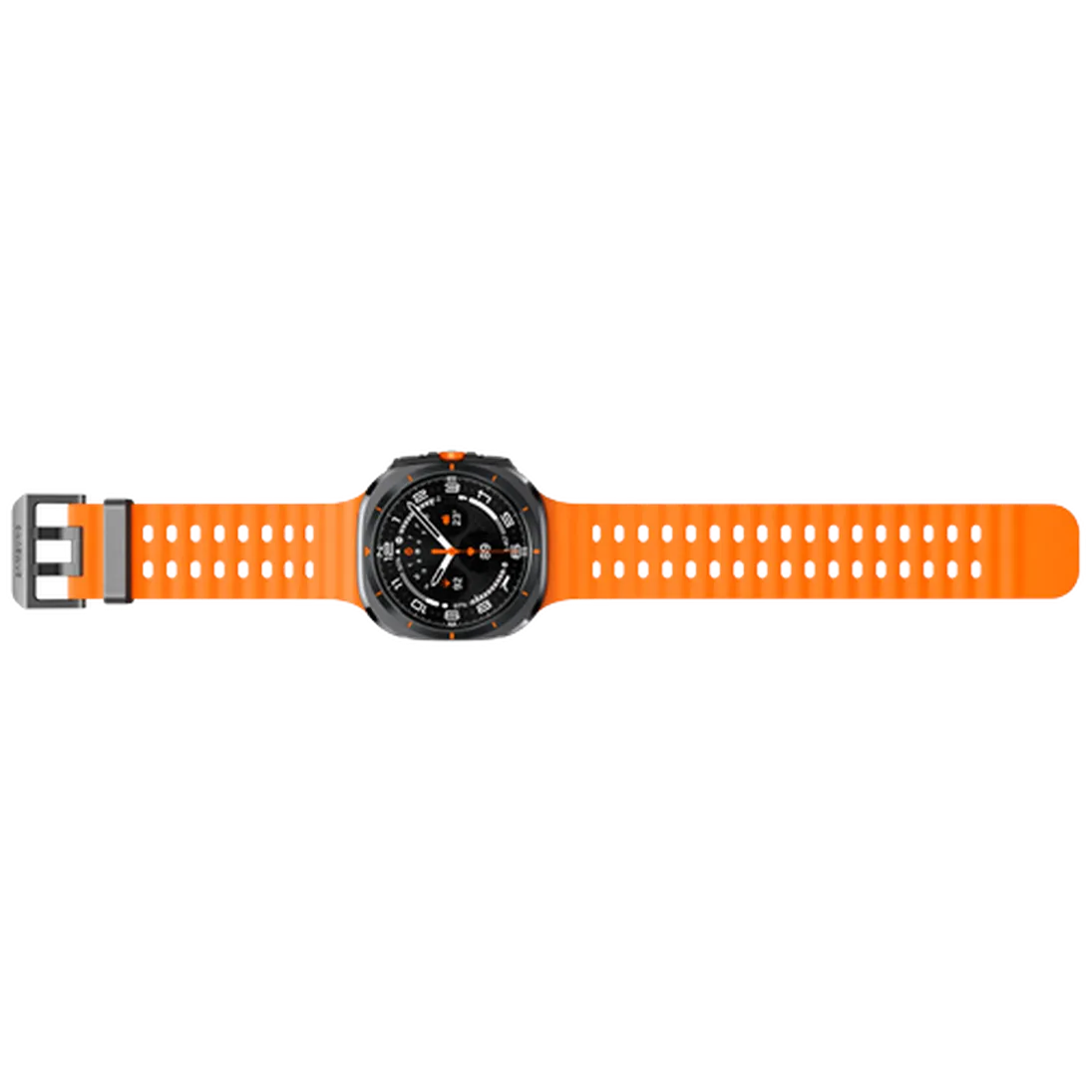 Pametni ura SAMSUNG Galaxy Watch Ultra Titanium Grey (Oranžni gumijast pas) (SM-L