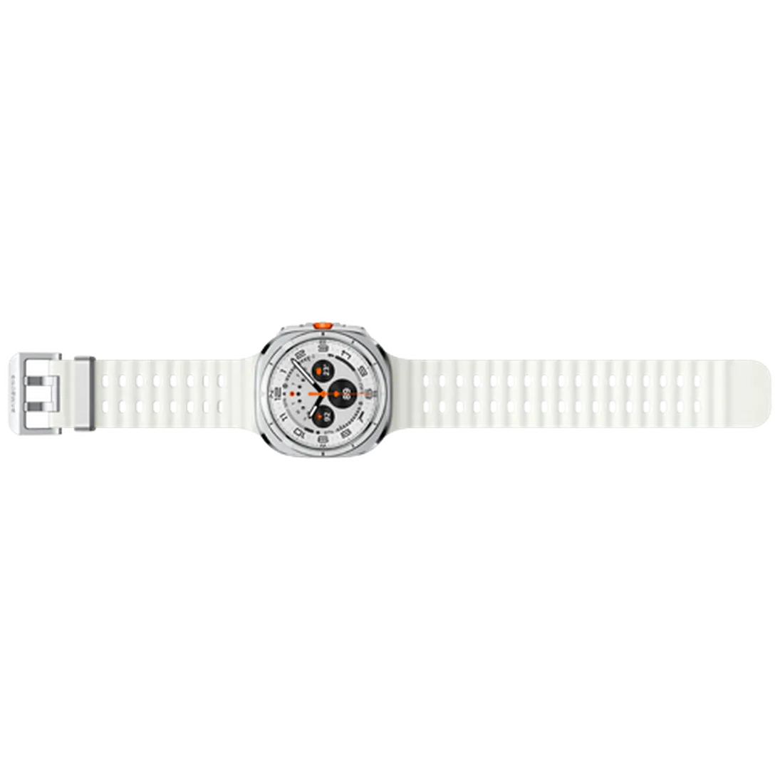 Pameten ura SAMSUNG Galaxy Watch Ultra Titanium White (Bela gumijasta naramnica) (SM-L