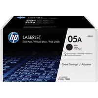 HP CE505D / 05AD Double Pack Črna original toners