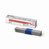 OKI 44469704 za C31/33x, 51/53x, MC3xx/56x 2k Rumena original toner