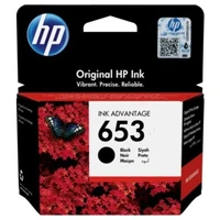 HP 653 (3YM75AE) Črna original kartuša