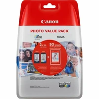 Canon PG-545XL + CL-546XL Multipack (8286B011) original tinte + 50 listov foto papirja