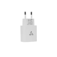 USB domači polnilec SBOX HC-693, 2 VSTOPA, 20W QC, bel