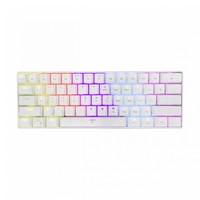 Tipkovnica WHITE SHARK GK-2022 SHINOBI, mehanična, HR, RED SW, bela