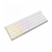 Tipkovnica WHITE SHARK GK-2022 SHINOBI, mehanična, HR, RED SW, bela