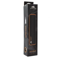 Podloga za miš BARACUDA BGMP-011 WALRUS, 800x400 XL, črna/oranžna
