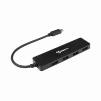 USB razdelilnik SBOX H-404C, TYPE-C -> USB 3.0, 4 vhodi