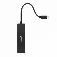 USB razdelilnik SBOX H-404C, TYPE-C -> USB 3.0, 4 vhodi
