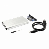 Ohišje HDD SBOX HDC-2562, USB-3.0, belo