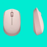 Miška LOGITECH M171, brezžična, roza (910-006865)