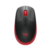 Miška LOGITECH M190 brezžična, rdeča (910-005908)