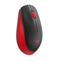 Miška LOGITECH M190 brezžična, rdeča (910-005908)