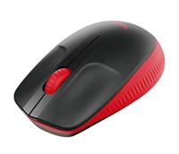 Miška LOGITECH M190 brezžična, rdeča (910-005908)
