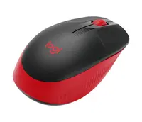 Miška LOGITECH M190 brezžična, rdeča (910-005908)